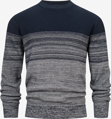 INDICODE JEANS Trui in Grijs: voorkant