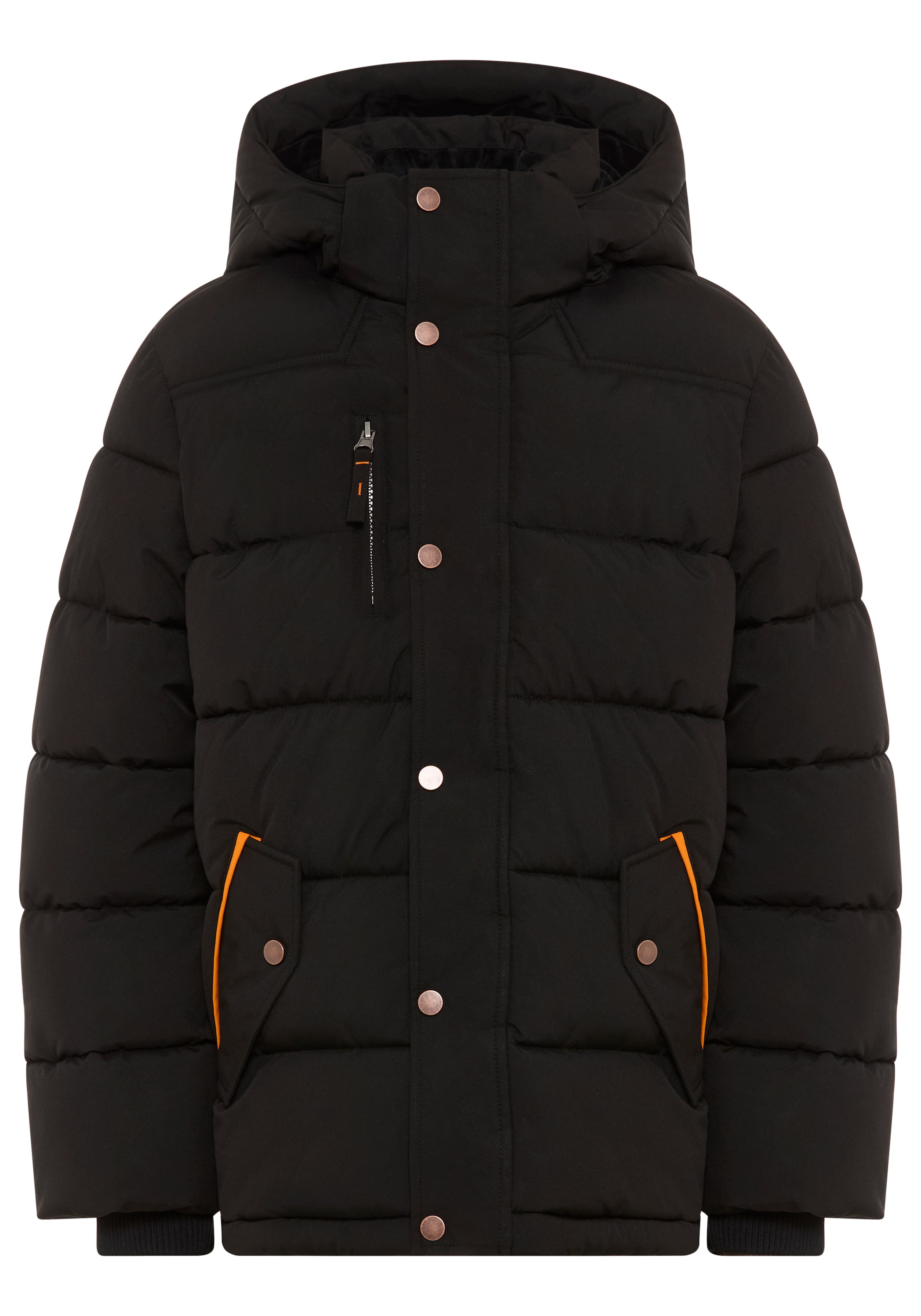 Kidsworld Winter Jacket in Black: front