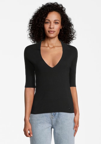 TAMARIS Sweater in Black: front