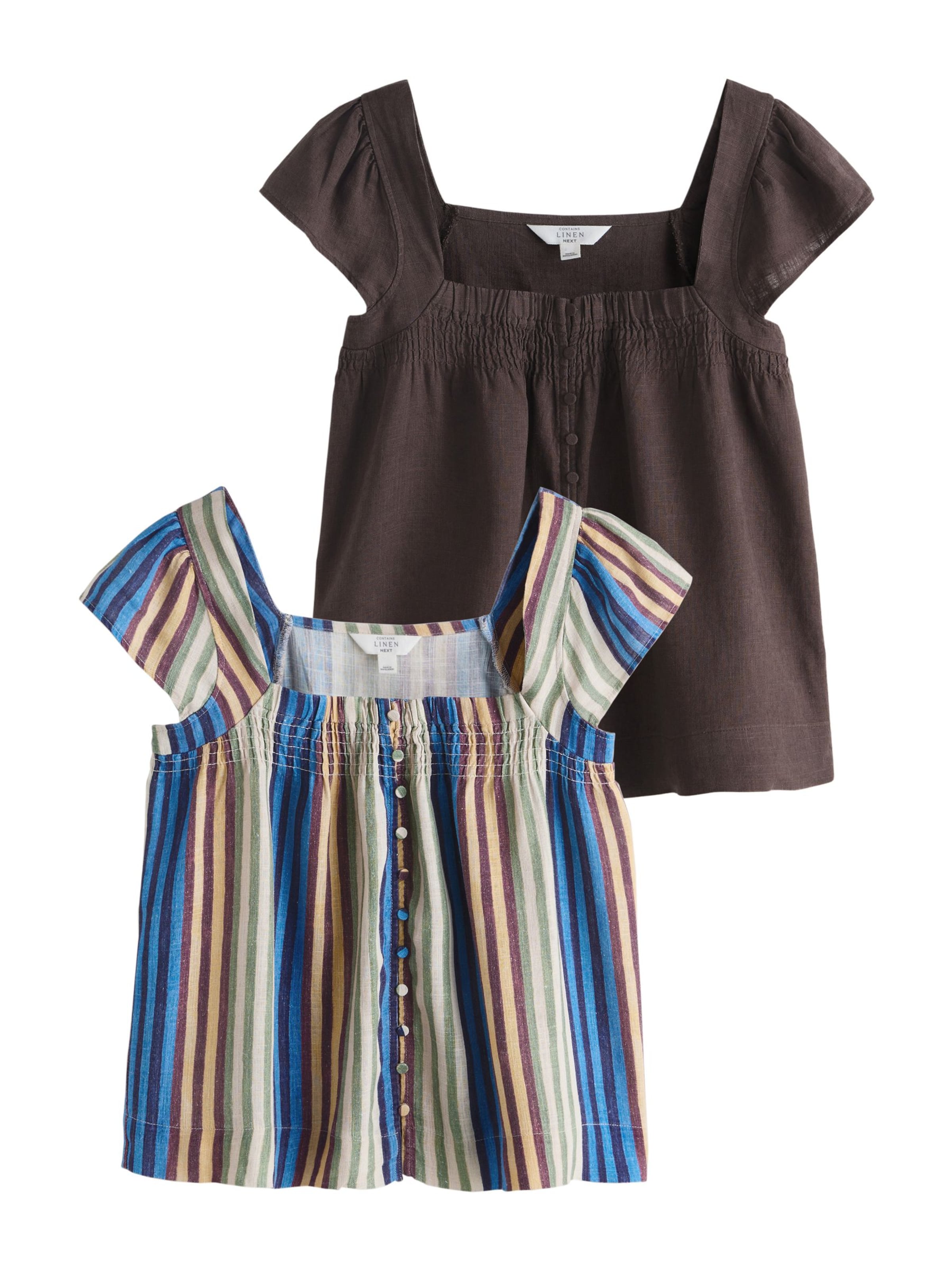 Next Top in Braun: Vorderseite