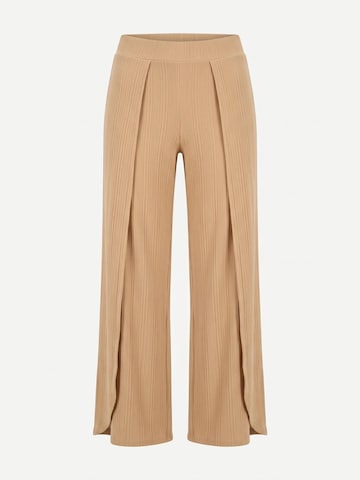 Alexa Dash Loose fit Pants in Beige