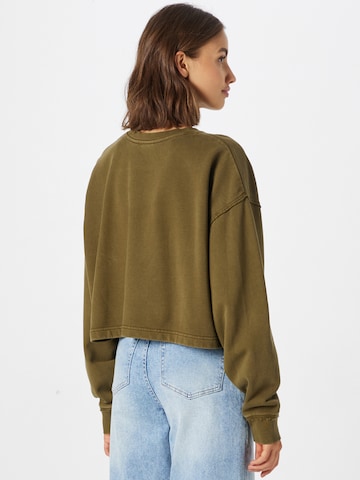 LEVI'S ® Μπλούζα φούτερ 'Roonie Crop Sweatshirt' σε πράσινο