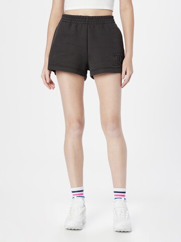 Juicy Couture Sport Regular Sportbroek 'TAMIA' in Zwart: voorkant