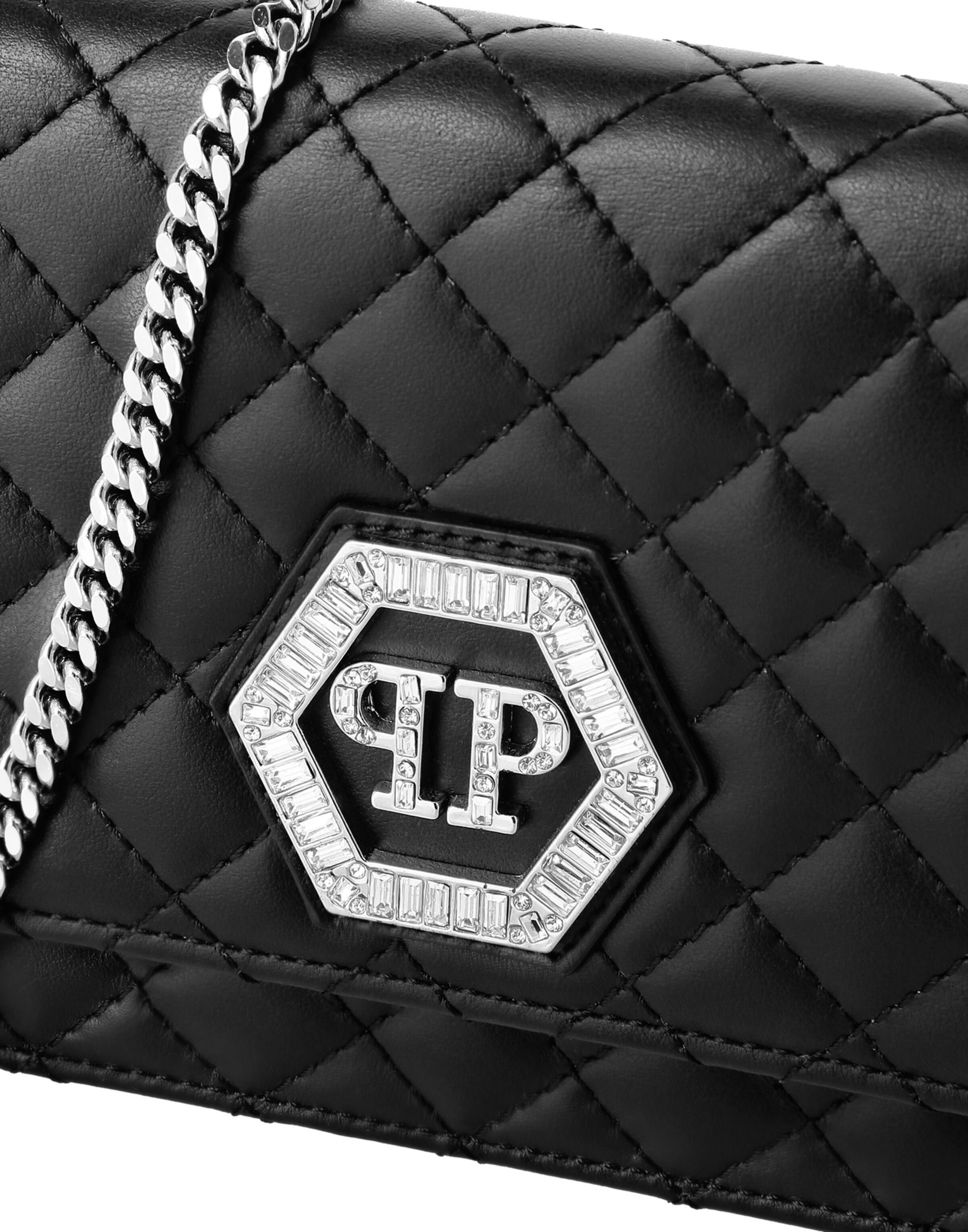Philipp Plein - Bolso de noche en negro