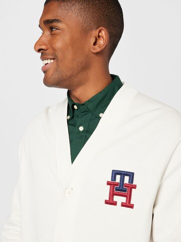 Veste de survêtement TOMMY HILFIGER en blanc