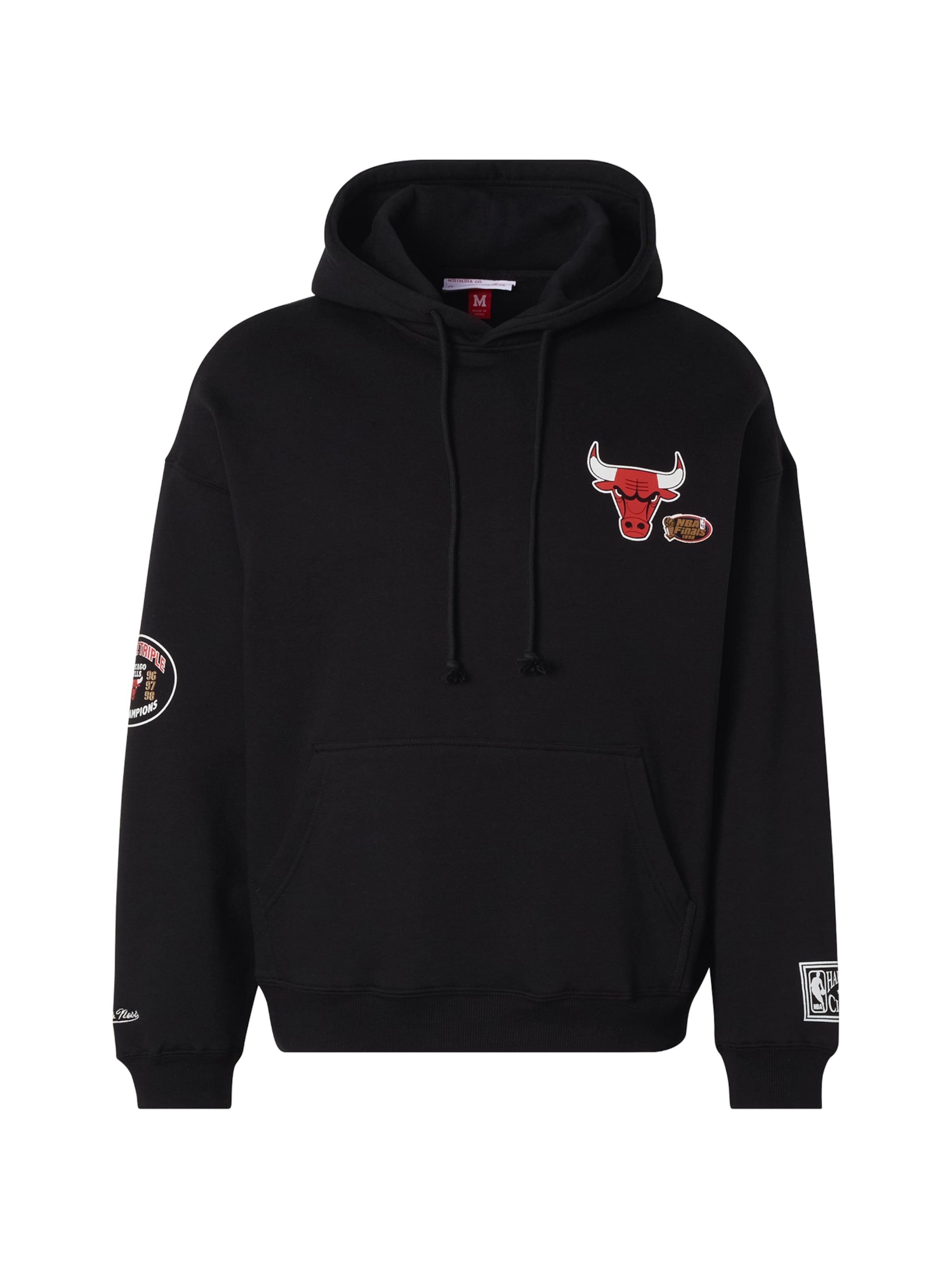 Mitchell & Ness Collegepaita 'NBA CHICAGO BULLS' värissä musta: etupuoli