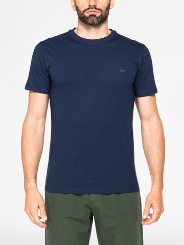 Carrera Jeans Shirt 'Basic' in Blue