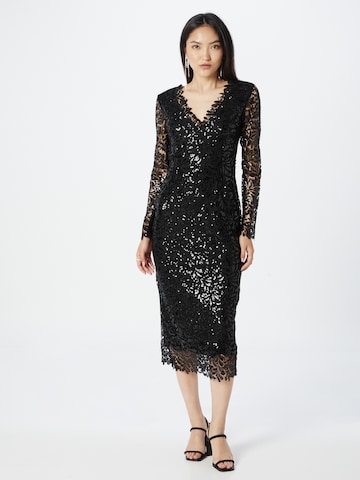 Rochie de cocktail de la Coast pe negru: față