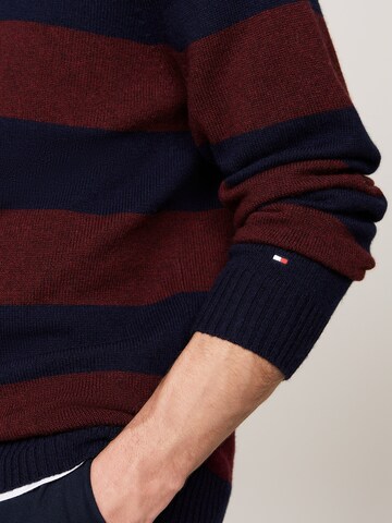 TOMMY HILFIGER Pullover in Rot