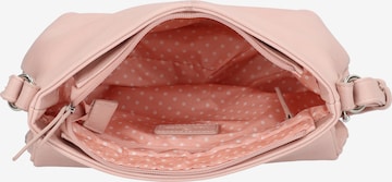 TOM TAILOR Skuldertaske 'Lari' i pink