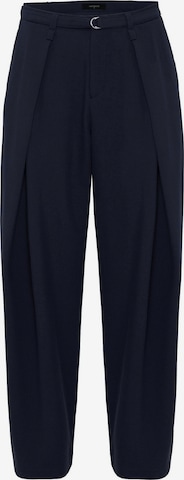 Antiochregular Hlače s naborima - plava boja: prednji dio