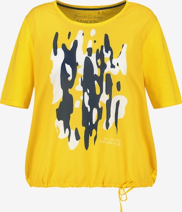 SAMOON Shirt in Yellow: front