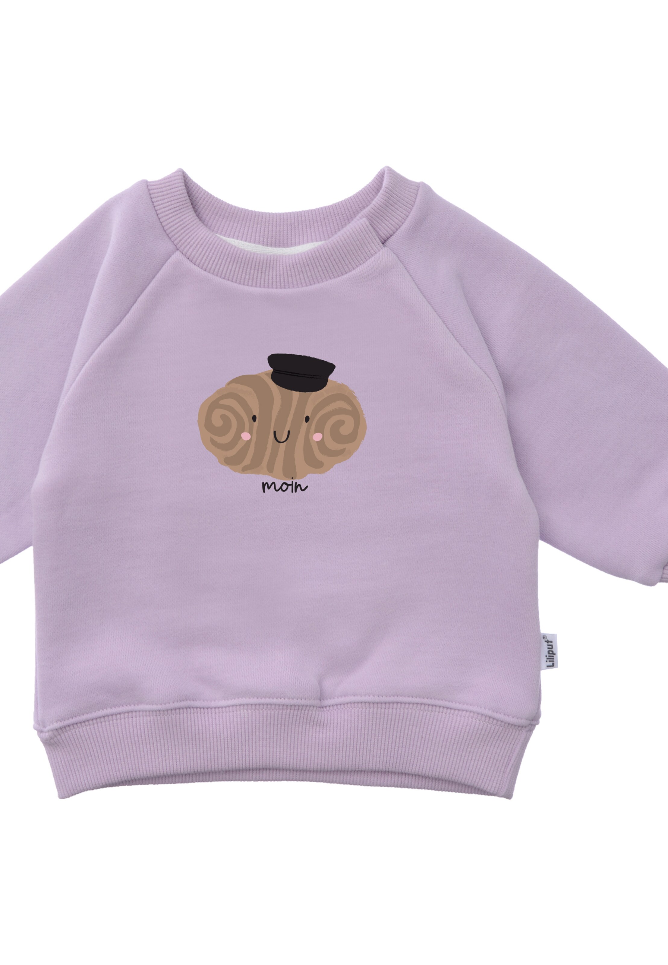 LILIPUT Sweatshirt 'Franzbrötchen' in Purple