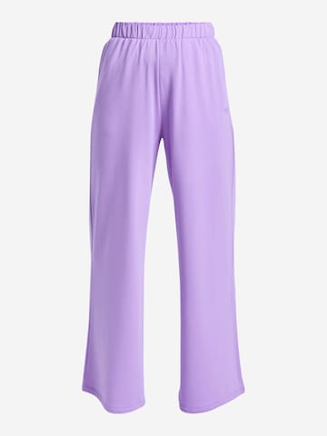 ROXY Wide leg Pants 'Surfing By Sunlight' in Purple: front