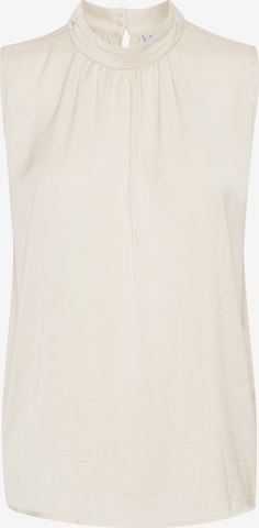 SAINT TROPEZ - Blusa 'Aileen' en blanco: frente