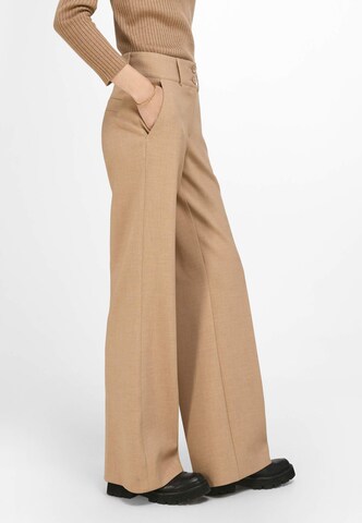 Fadenmeister Berlin Wide leg Pantalon in Beige