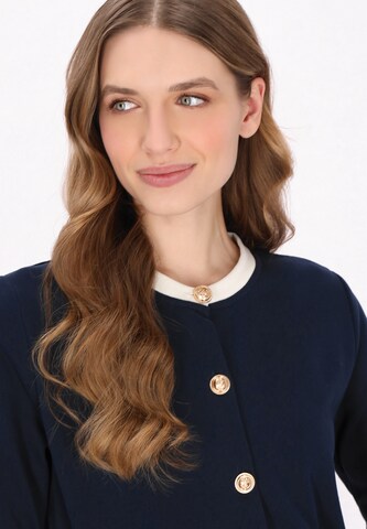 DreiMaster Maritim Strickjacke in Blau