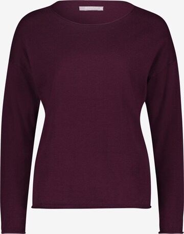 Pull-over Betty & Co en violet : devant