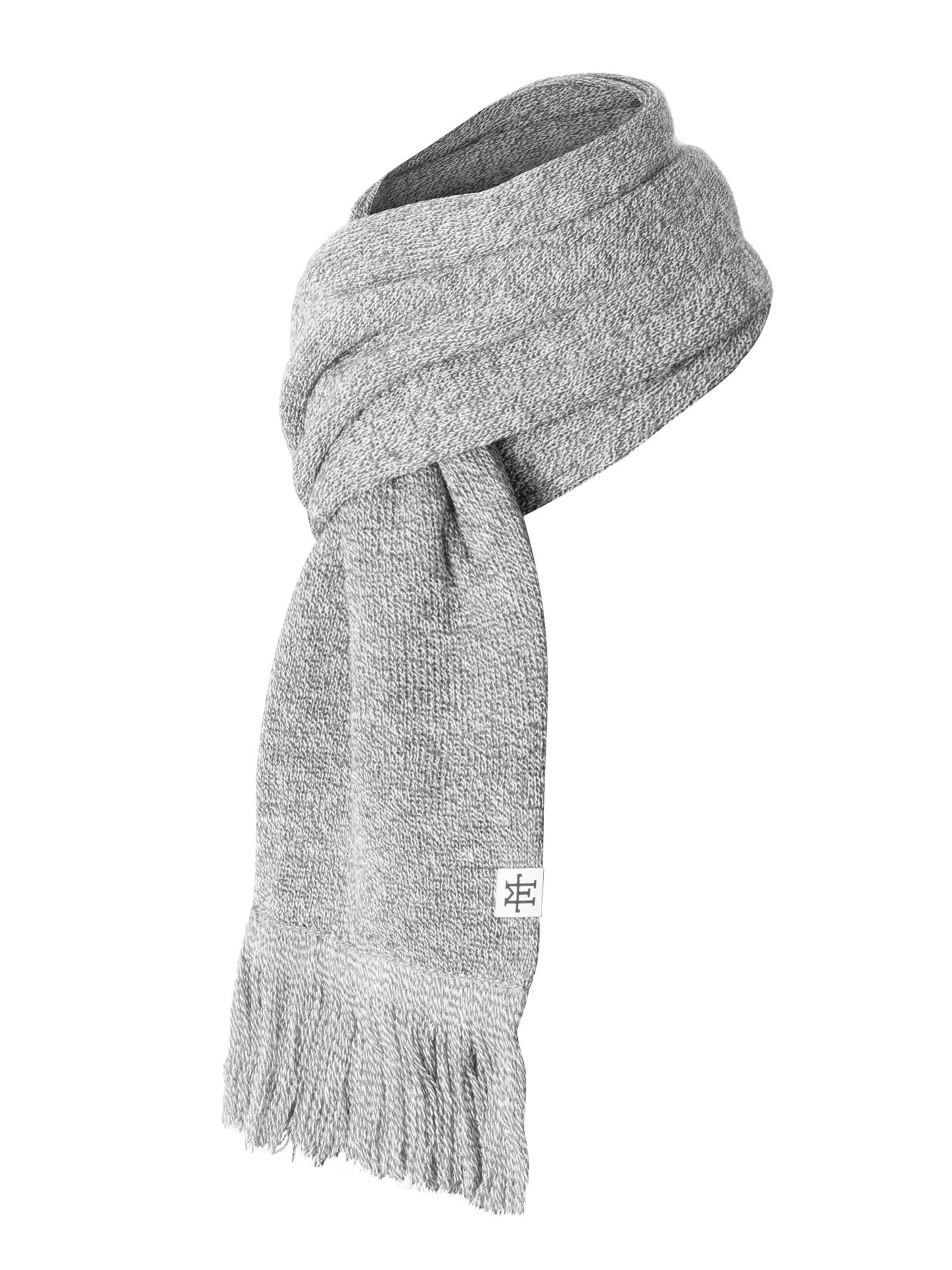 Manufaktur13 Scarf 'Fringe' in Grey