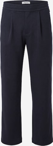 Loosefit Pantalon 'Bent' DAN FOX APPAREL en bleu : devant