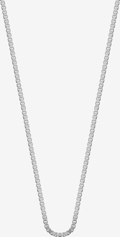 Lucardi Necklace 'Basic' in Silver: front