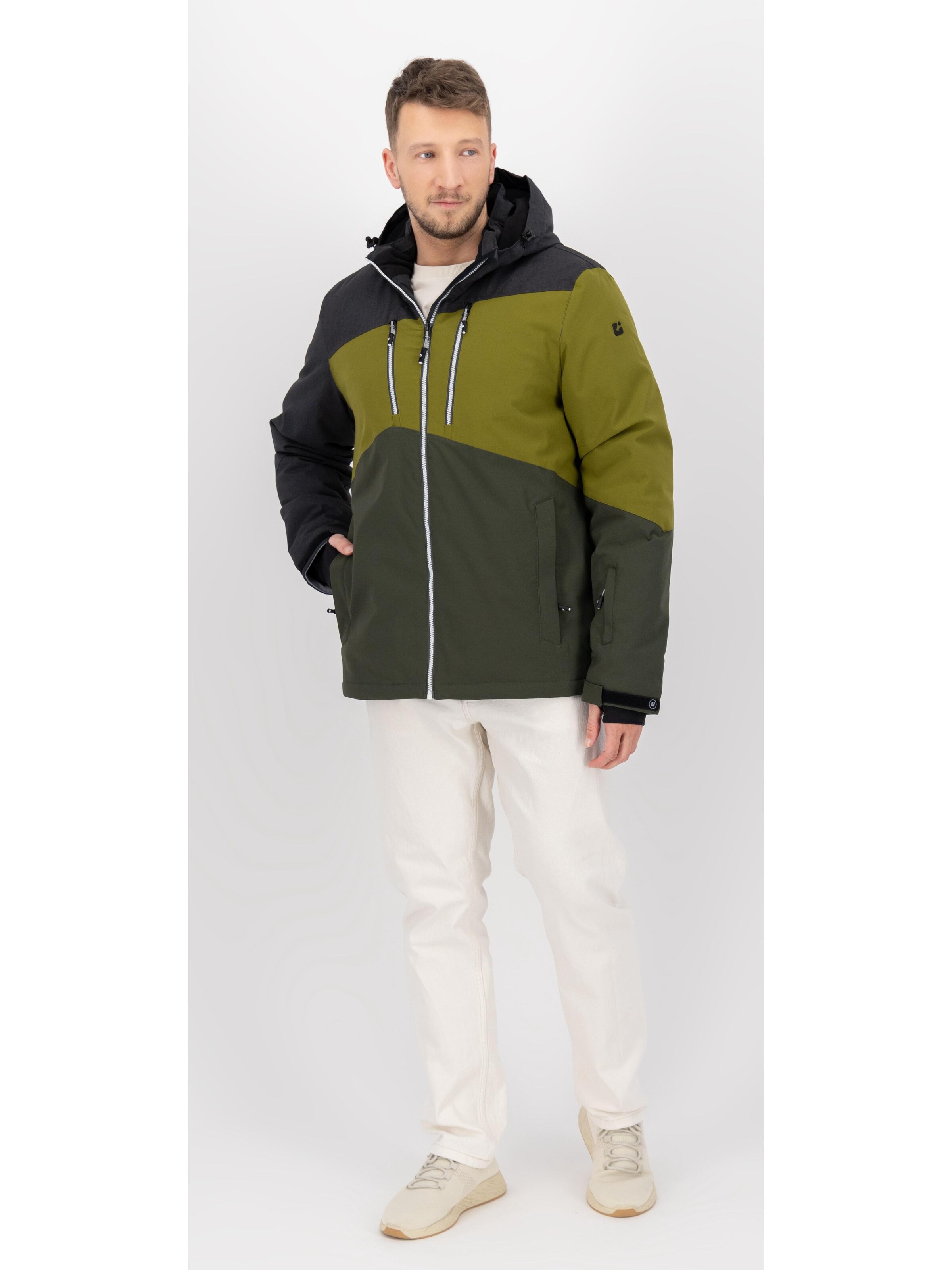 KILLTEC Winter jacket 'KSW 306' in Green