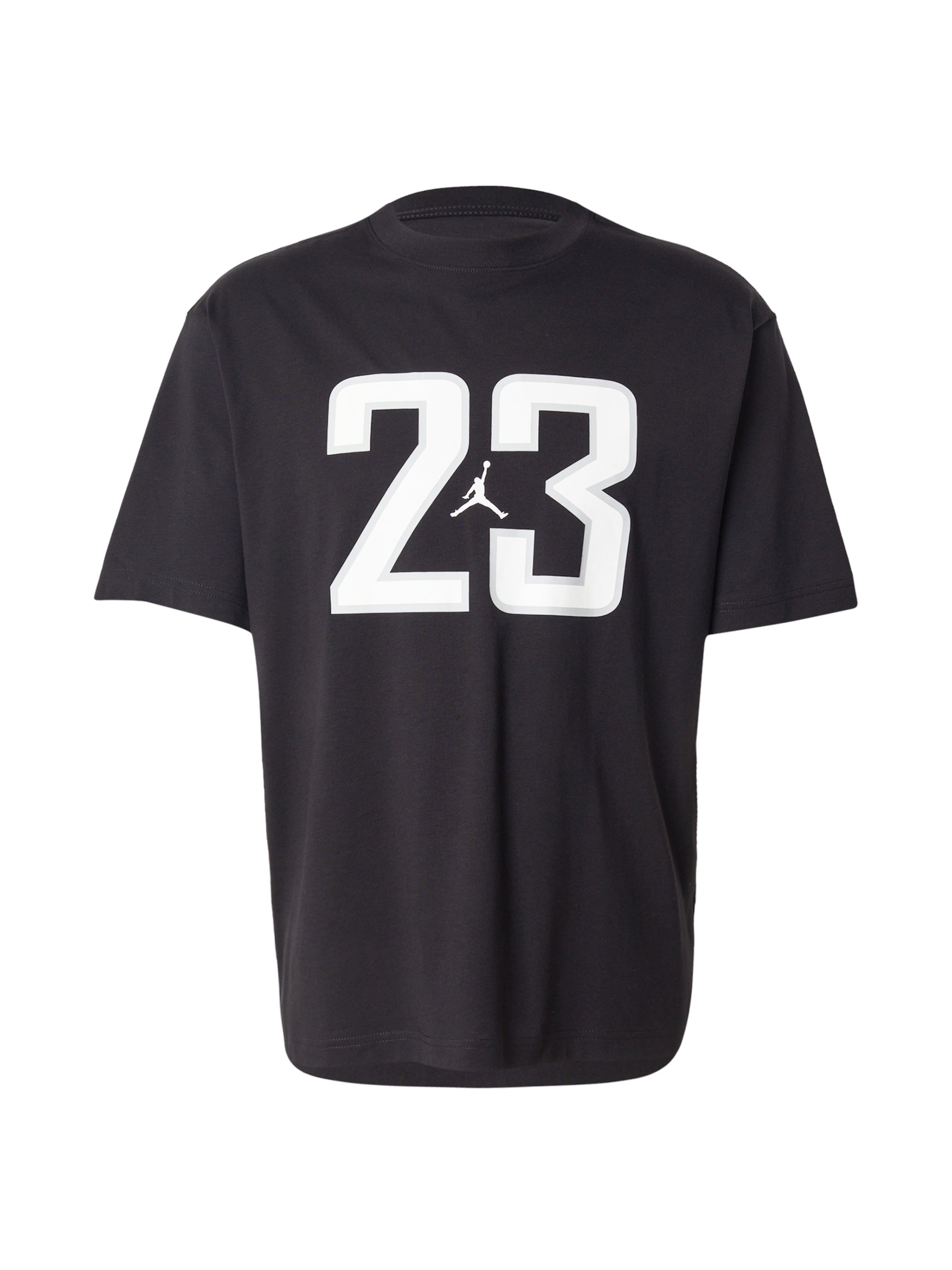 juoda Jordan Marškinėliai: priekis