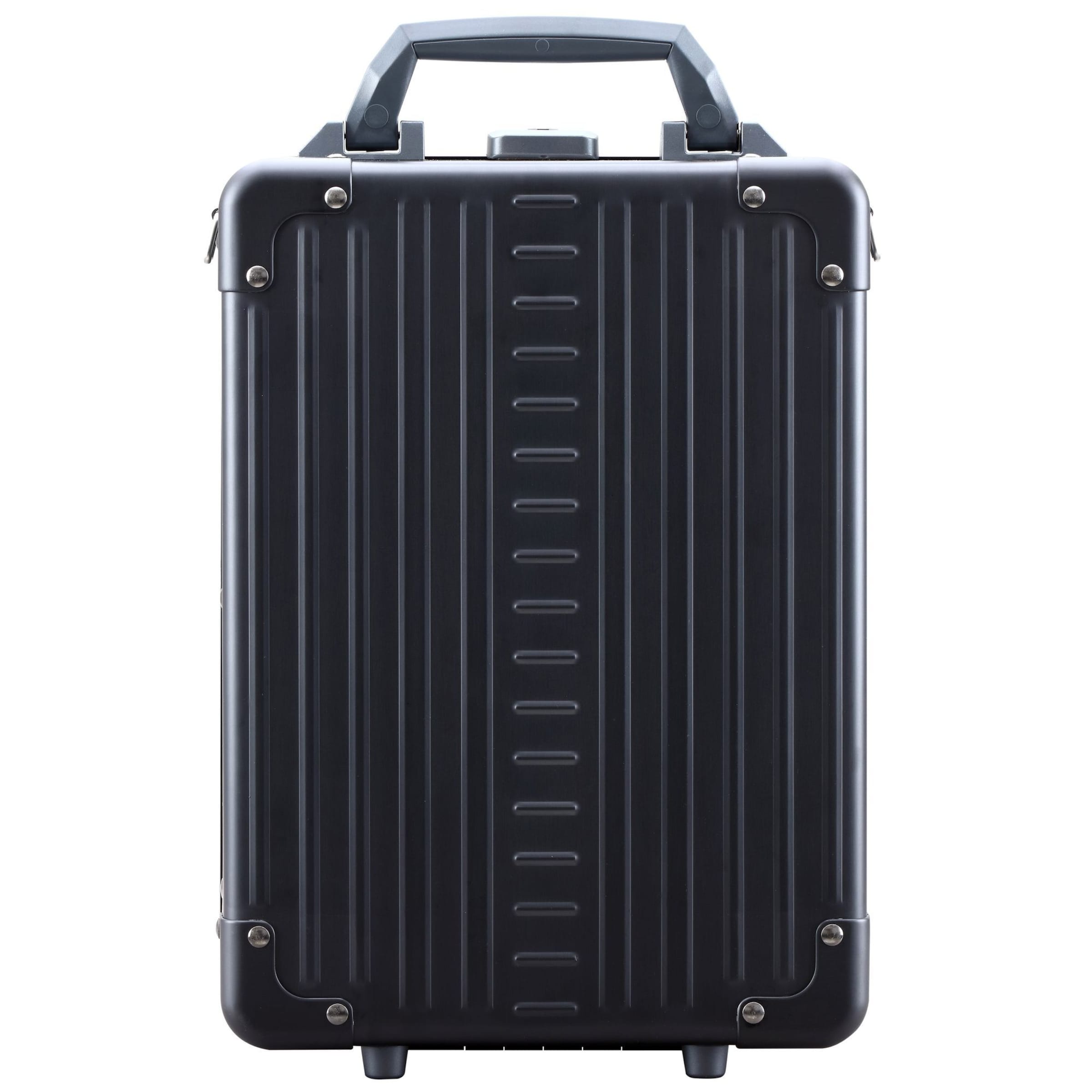 Aleon Aktenkoffer in Zwart: voorkant