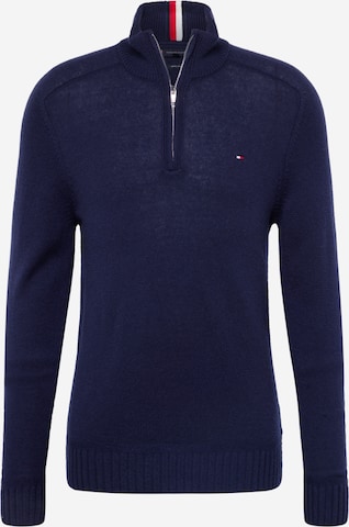 Pull-over TOMMY HILFIGER en bleu : devant