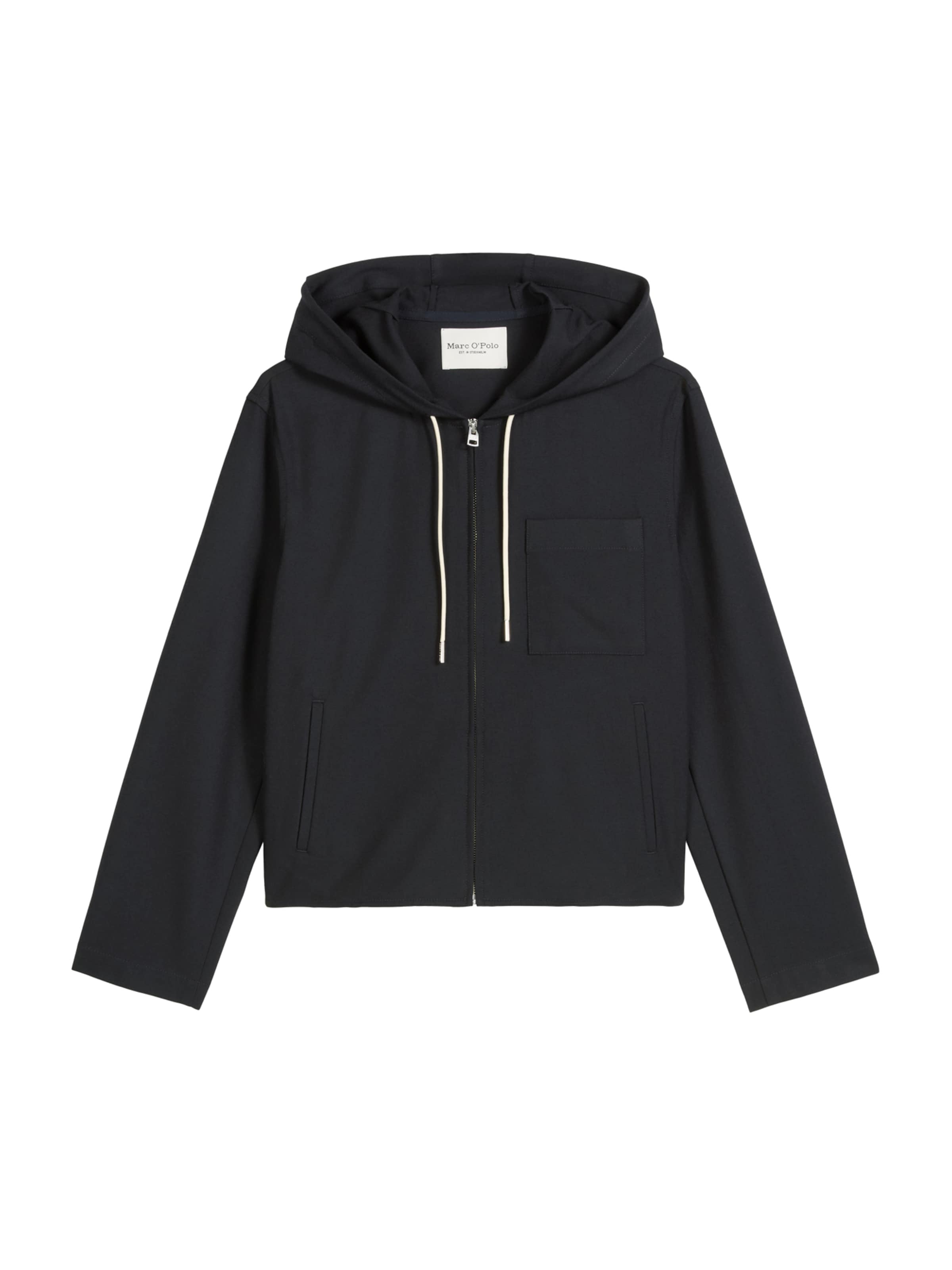 Marc O'Polo Φθινοπωρινό και ανοιξιάτικο μπουφάν σε μπλε: μπροστά