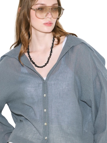 MANUKA Bluse‌‌‌‌‌‌‌‌ in Blau