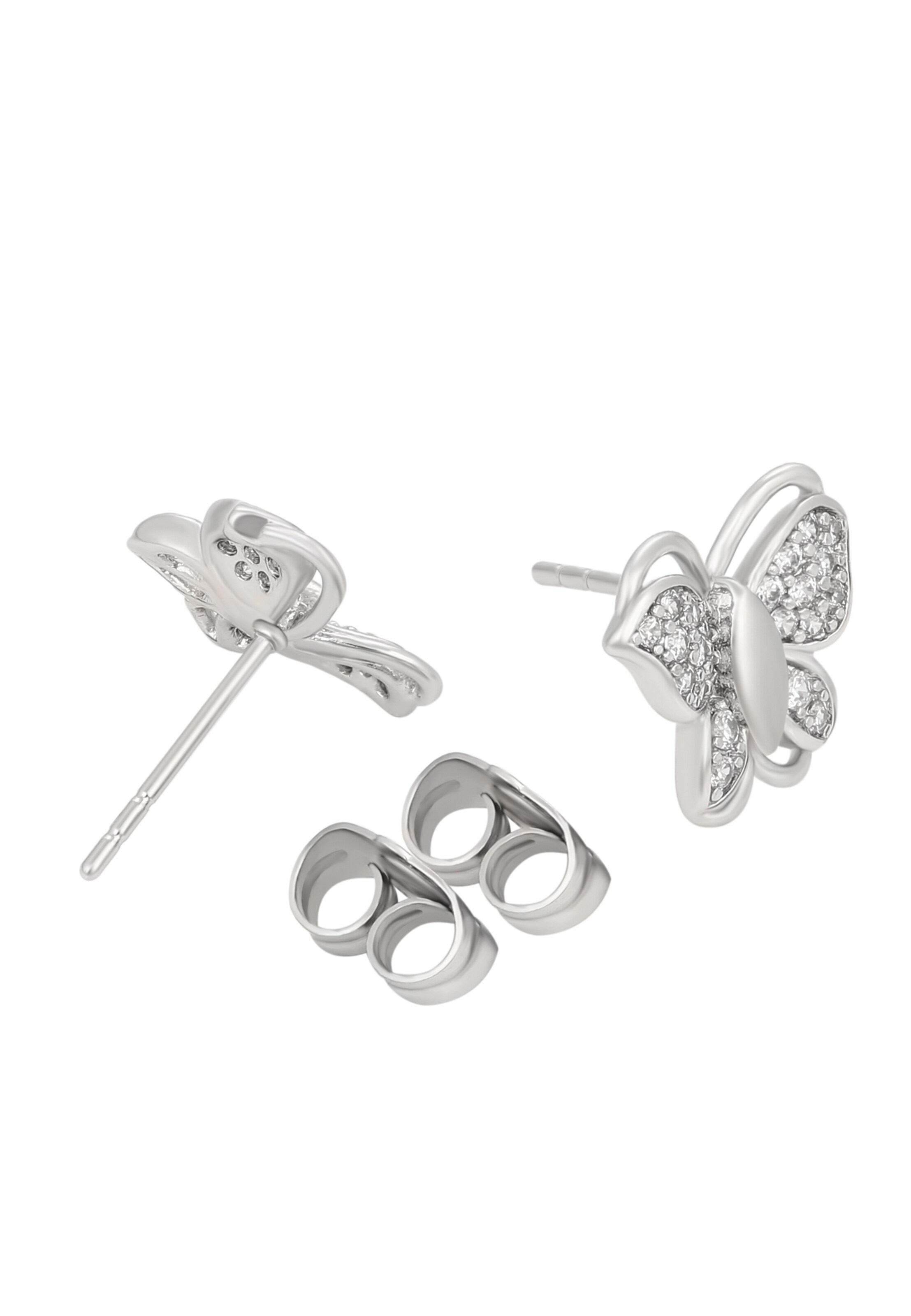 sidabrinė faina Auskarai