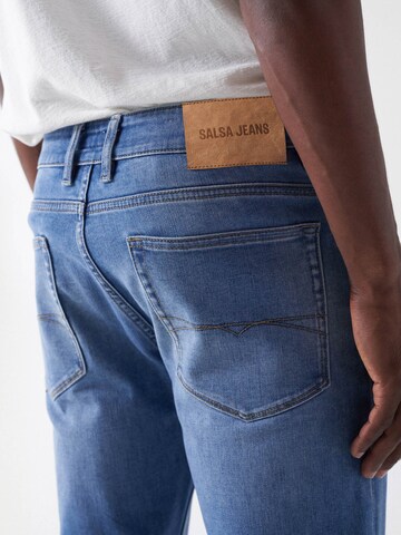 Salsa Jeans Slimfit Jeans in Blauw