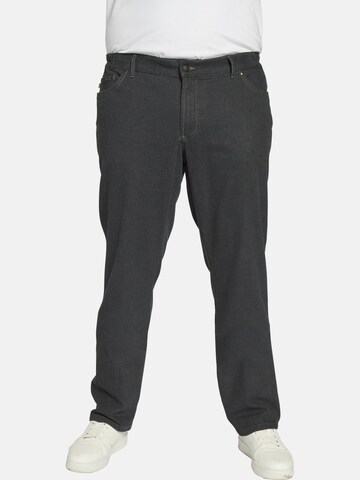 Loosefit Pantalon ' Baron Luke ' Charles Colby en gris : devant