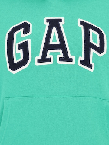 Gap Petite Sweatshirt 'HERITAGE' in Groen