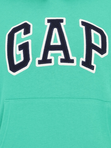 Gap Petite Sweatshirt 'HERITAGE' in Green
