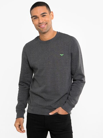 Threadbare Sweatshirt 'Satsuma' in Grey: front