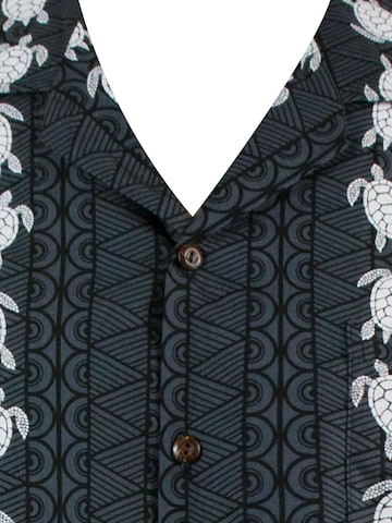 Pacific Legend Regular Fit Hemd 'Turtle New'‌‌‌‌‌ in Grau