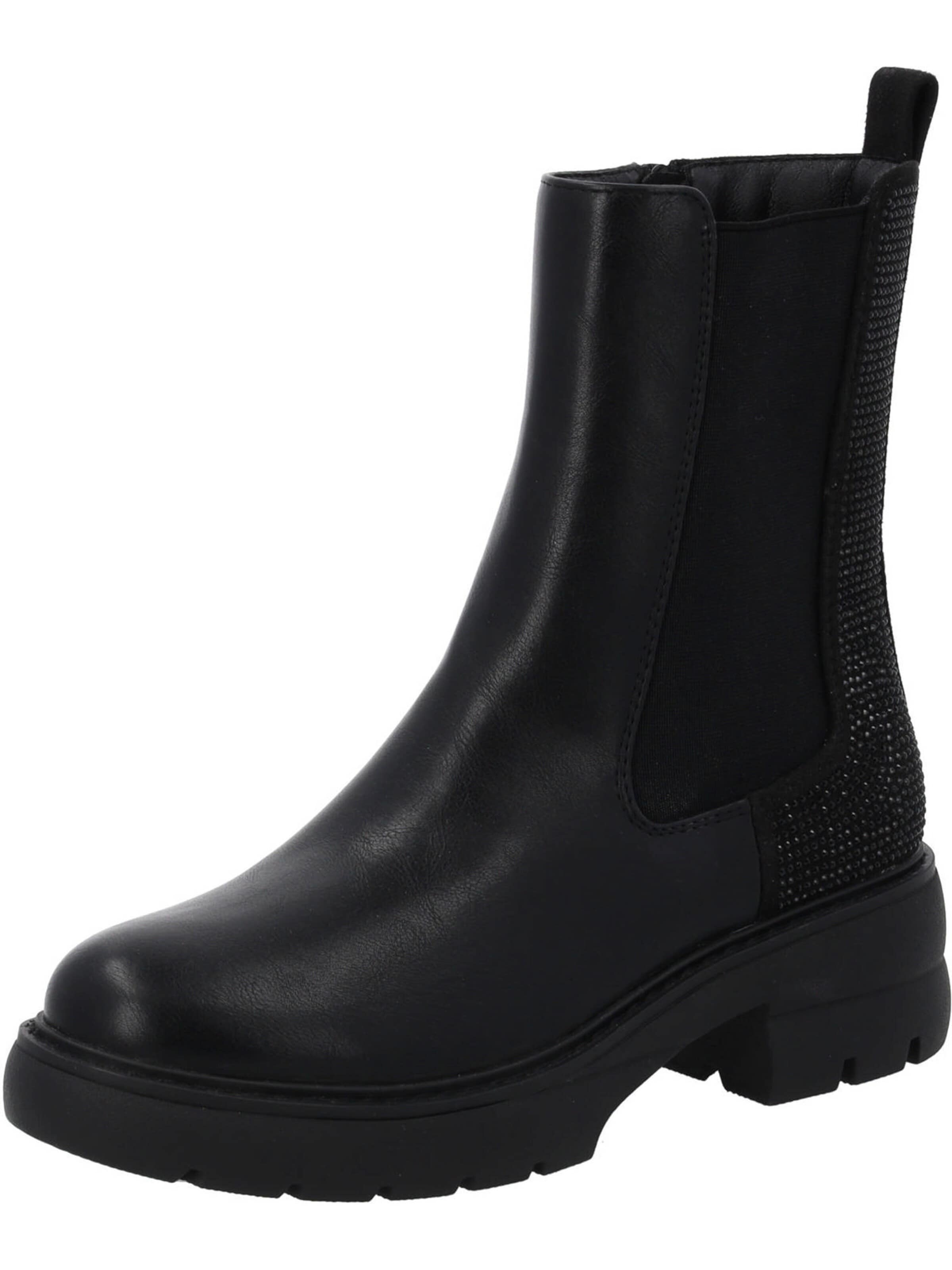 Palado by Sila Sahin Boots 'Jynna'‌‌‌‌‌ in Schwarz: Vorderseite