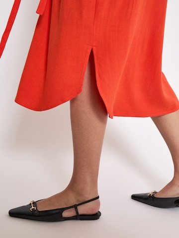 Robe-chemise 'Hannah' Peppercorn en orange