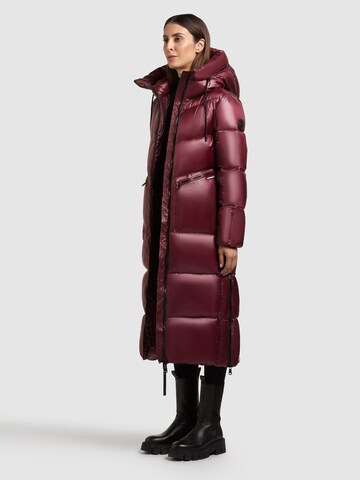 khujo Wintermantel 'Tonia' in Rood