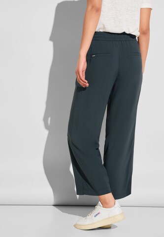 STREET ONE Loose fit Pants 'Emee' in Green