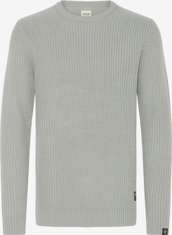 !Solid Sweater 'SDAron' in Grey: front