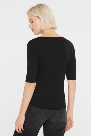 SENSES.THE LABEL Shirt 'To:ve' in Black