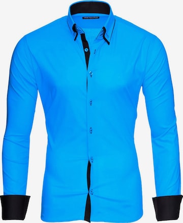 Reslad Button Up Shirt 'RS7050' in Blue: front
