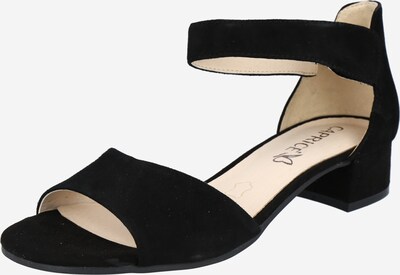 CAPRICE Strap sandal in Black, Item view