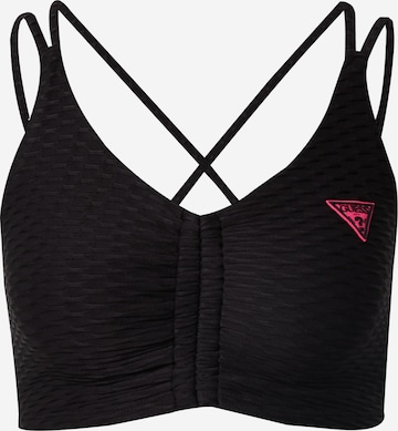 GUESS Sport-BH 'DELMA' in Schwarz: predná strana