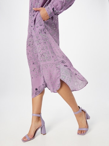 Robe-chemise Frogbox en violet