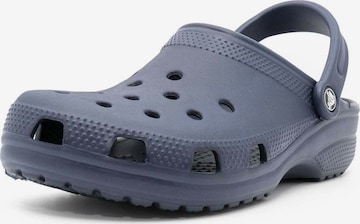 Crocs Clogs in Blue: front