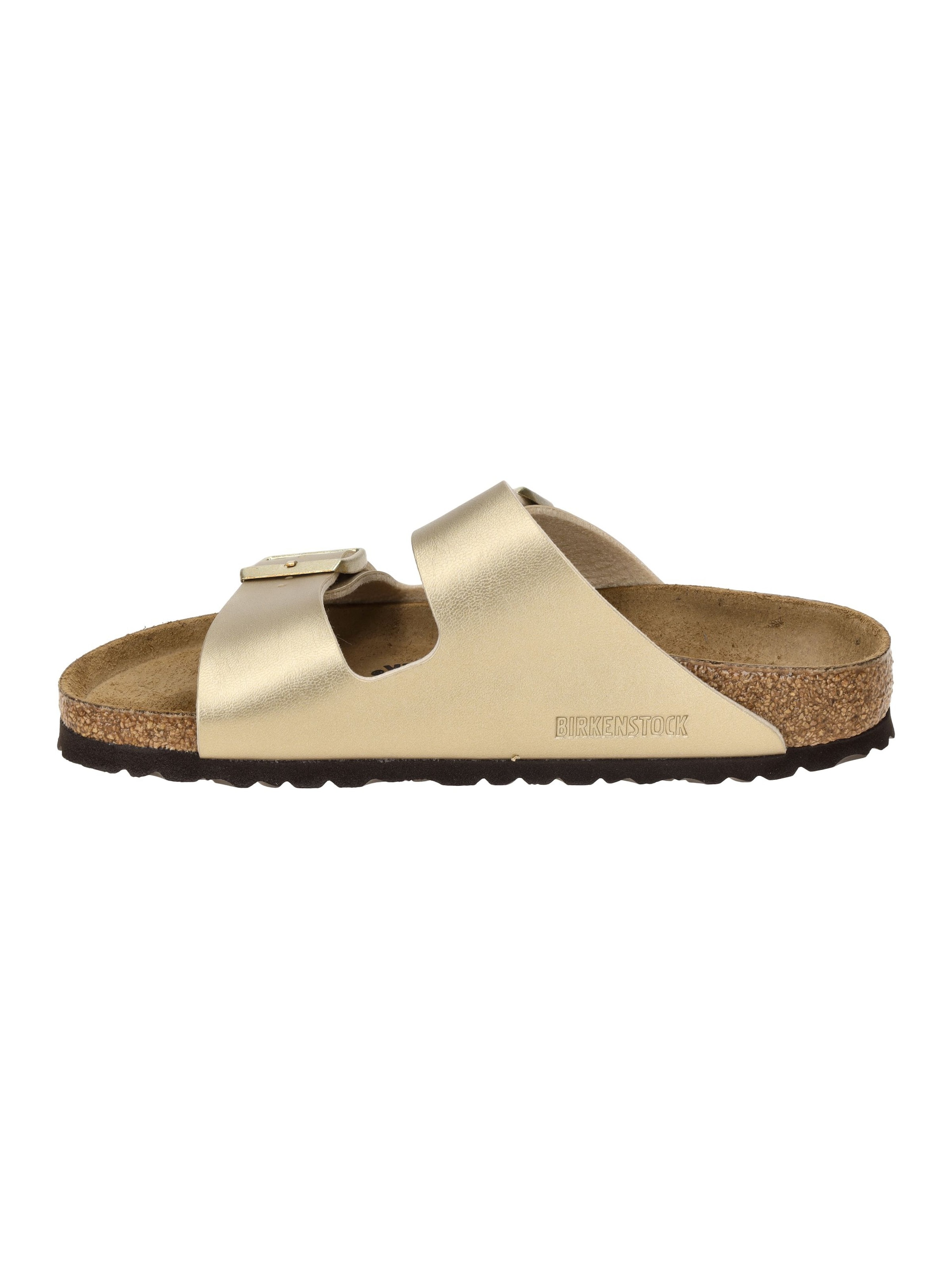 BIRKENSTOCK Pantolette in Gold